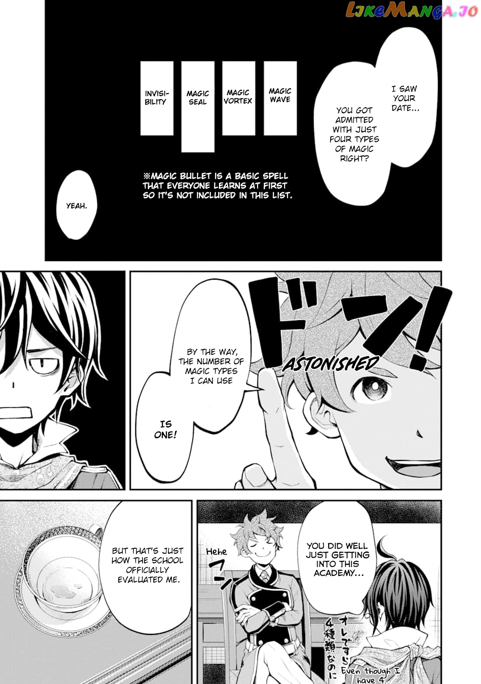 Saisoku Musou no B-kyuu Mahou Tsukai: Ippatsu Utareru Mae ni Senpatsu Uchikaesu! chapter 9 - page 28