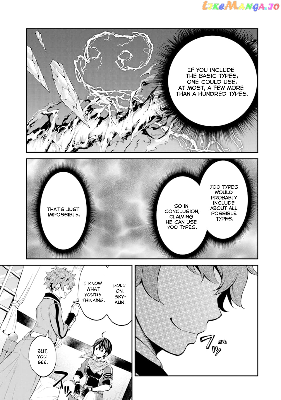 Saisoku Musou no B-kyuu Mahou Tsukai: Ippatsu Utareru Mae ni Senpatsu Uchikaesu! chapter 9 - page 30