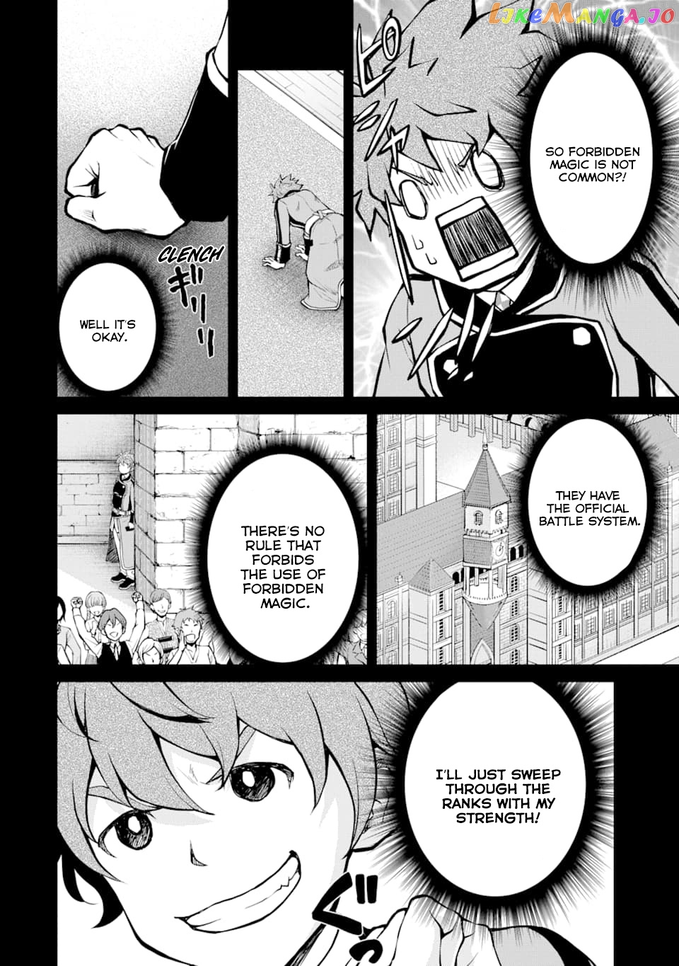 Saisoku Musou no B-kyuu Mahou Tsukai: Ippatsu Utareru Mae ni Senpatsu Uchikaesu! chapter 9 - page 7