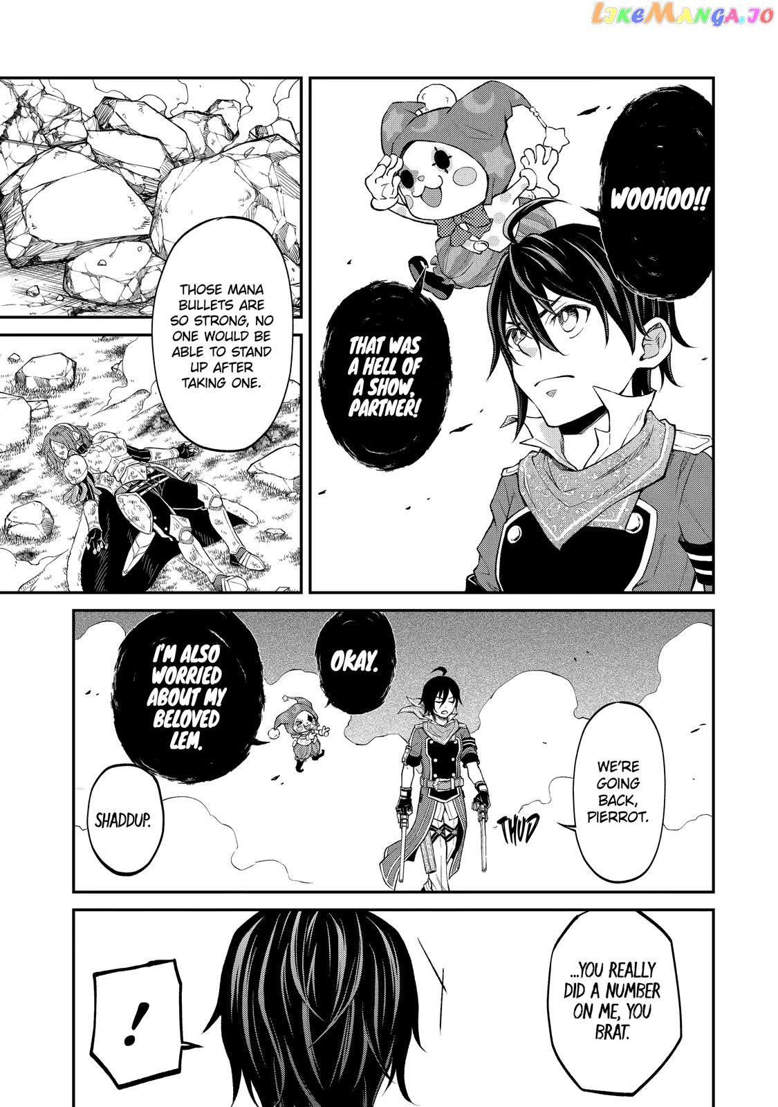 Saisoku Musou no B-kyuu Mahou Tsukai: Ippatsu Utareru Mae ni Senpatsu Uchikaesu! chapter 23 - page 31