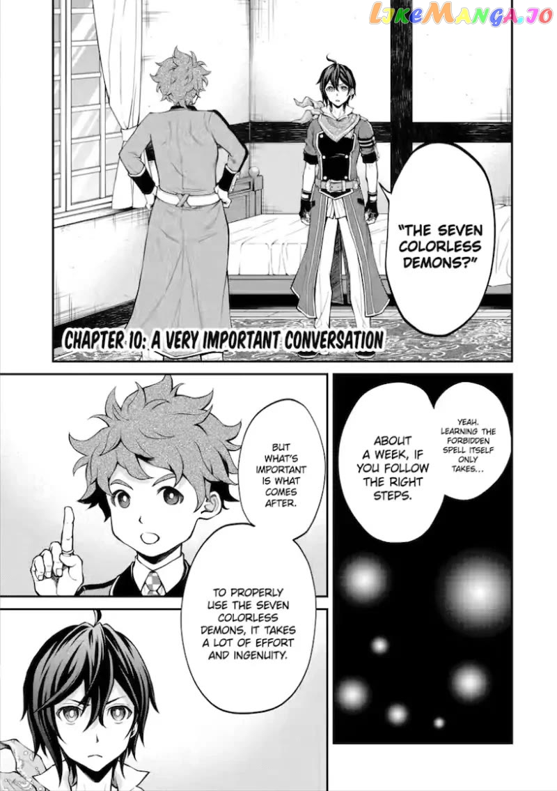 Saisoku Musou no B-kyuu Mahou Tsukai: Ippatsu Utareru Mae ni Senpatsu Uchikaesu! chapter 10 - page 1