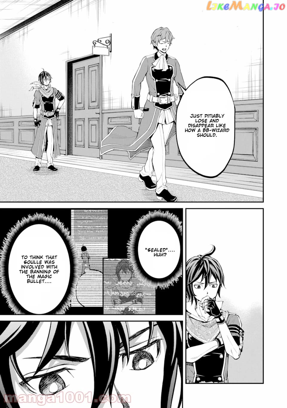 Saisoku Musou no B-kyuu Mahou Tsukai: Ippatsu Utareru Mae ni Senpatsu Uchikaesu! chapter 10 - page 29