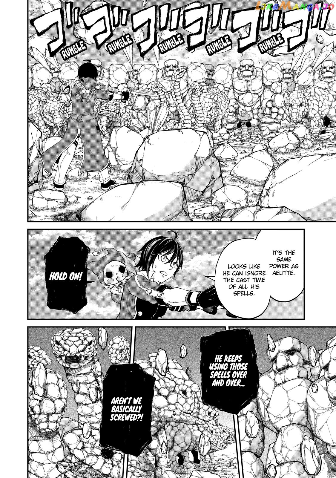 Saisoku Musou no B-kyuu Mahou Tsukai: Ippatsu Utareru Mae ni Senpatsu Uchikaesu! chapter 24 - page 17
