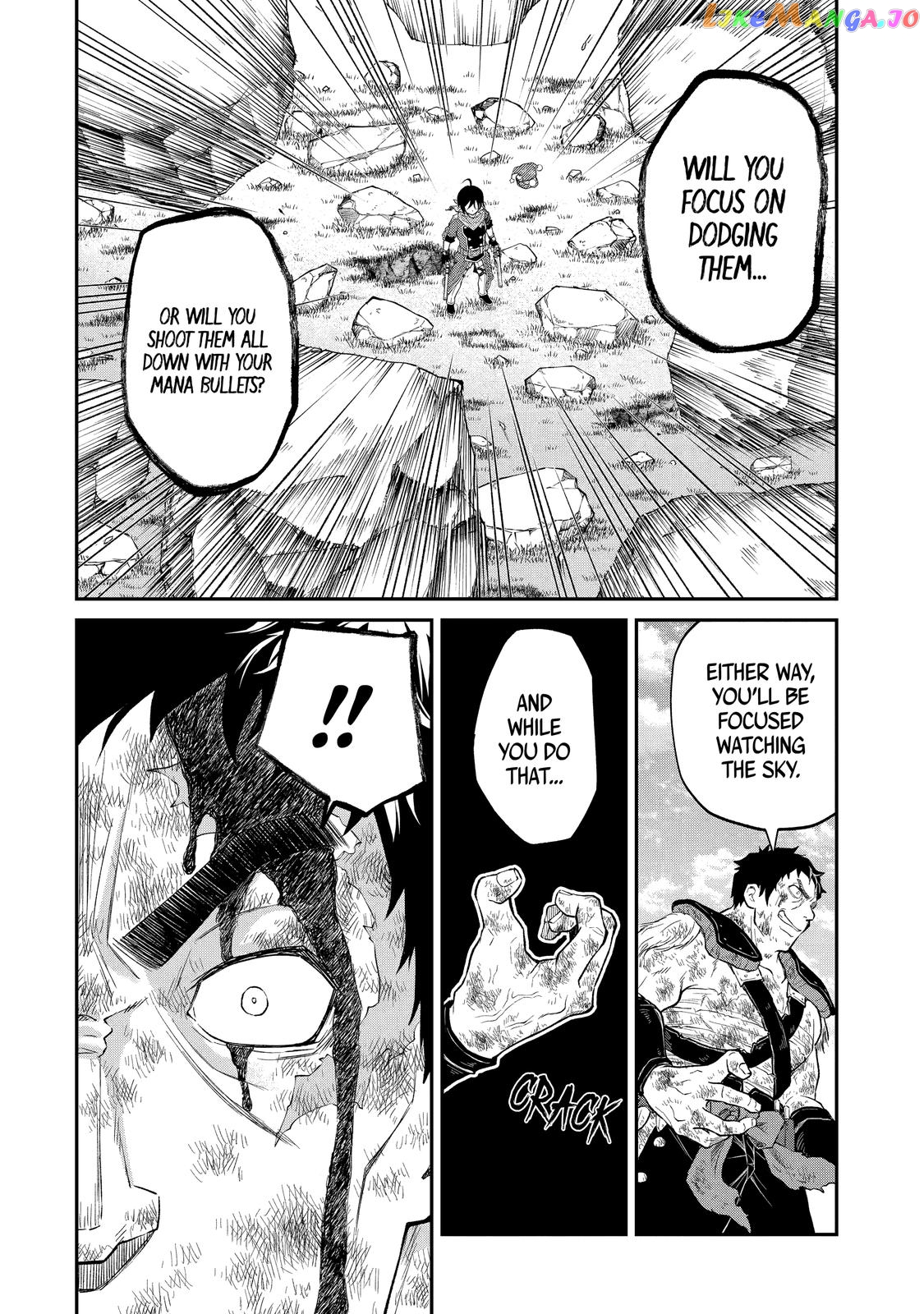 Saisoku Musou no B-kyuu Mahou Tsukai: Ippatsu Utareru Mae ni Senpatsu Uchikaesu! chapter 24 - page 7