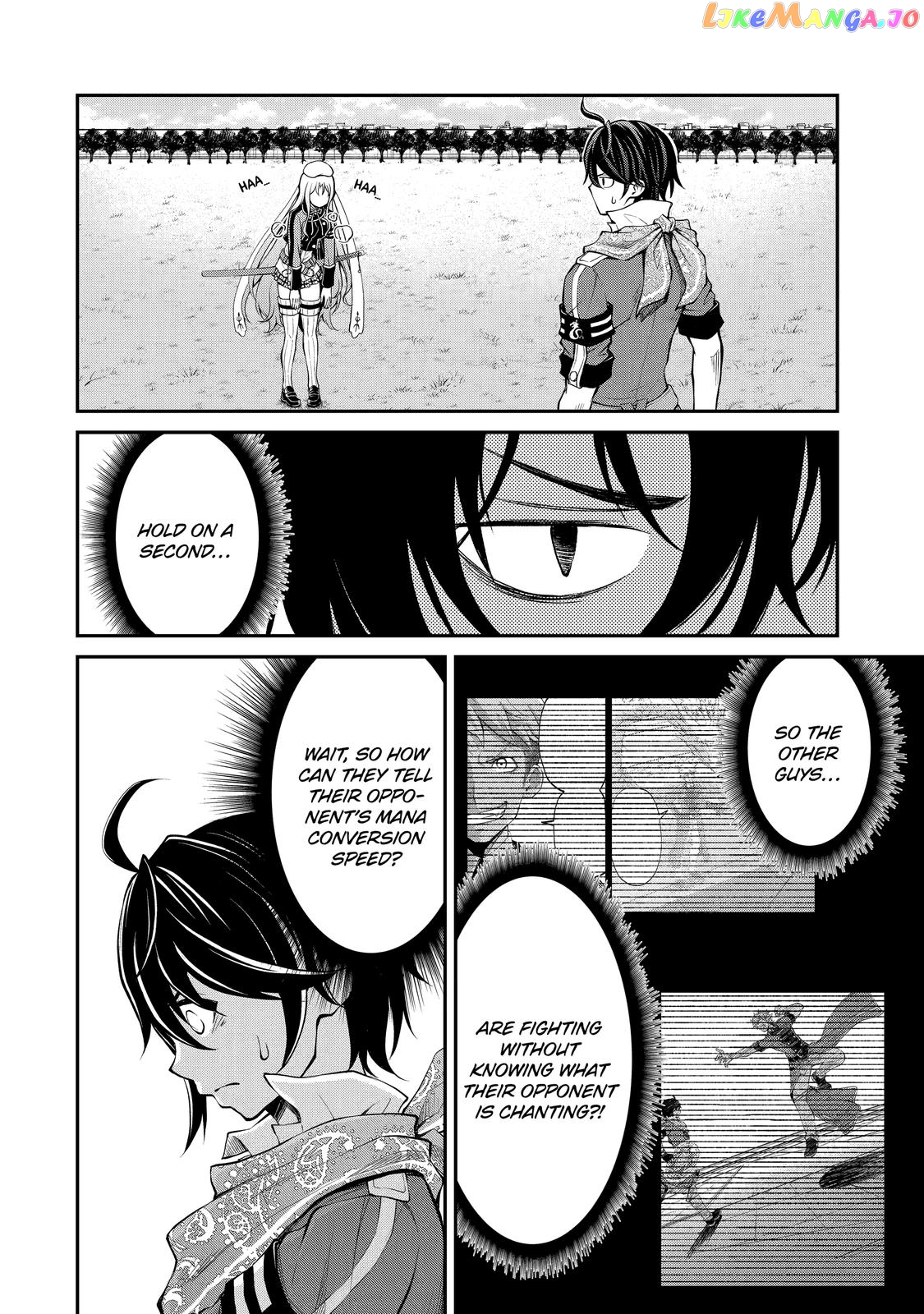 Saisoku Musou no B-kyuu Mahou Tsukai: Ippatsu Utareru Mae ni Senpatsu Uchikaesu! chapter 11 - page 16