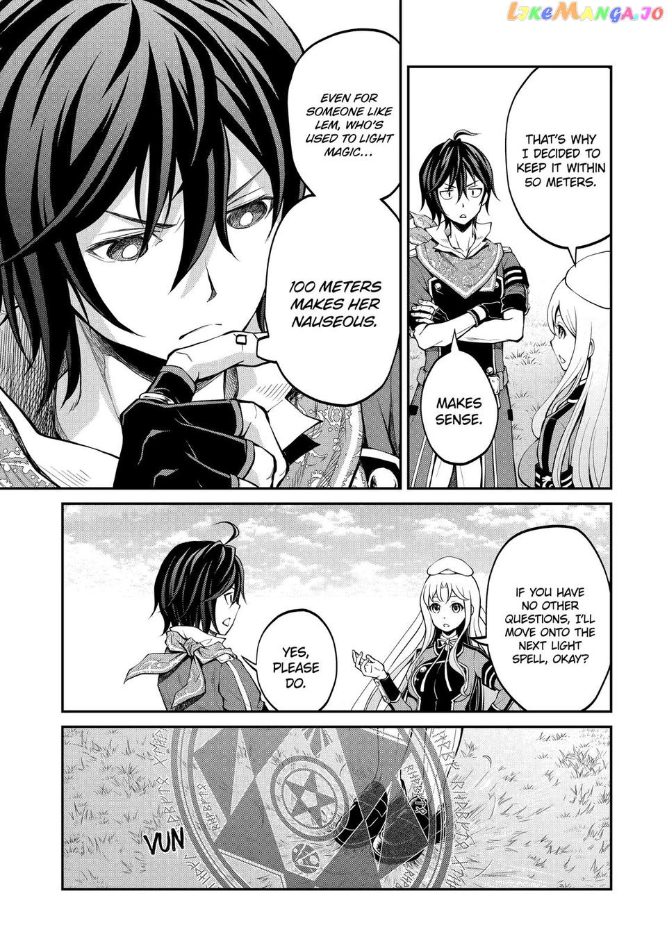 Saisoku Musou no B-kyuu Mahou Tsukai: Ippatsu Utareru Mae ni Senpatsu Uchikaesu! chapter 11 - page 9
