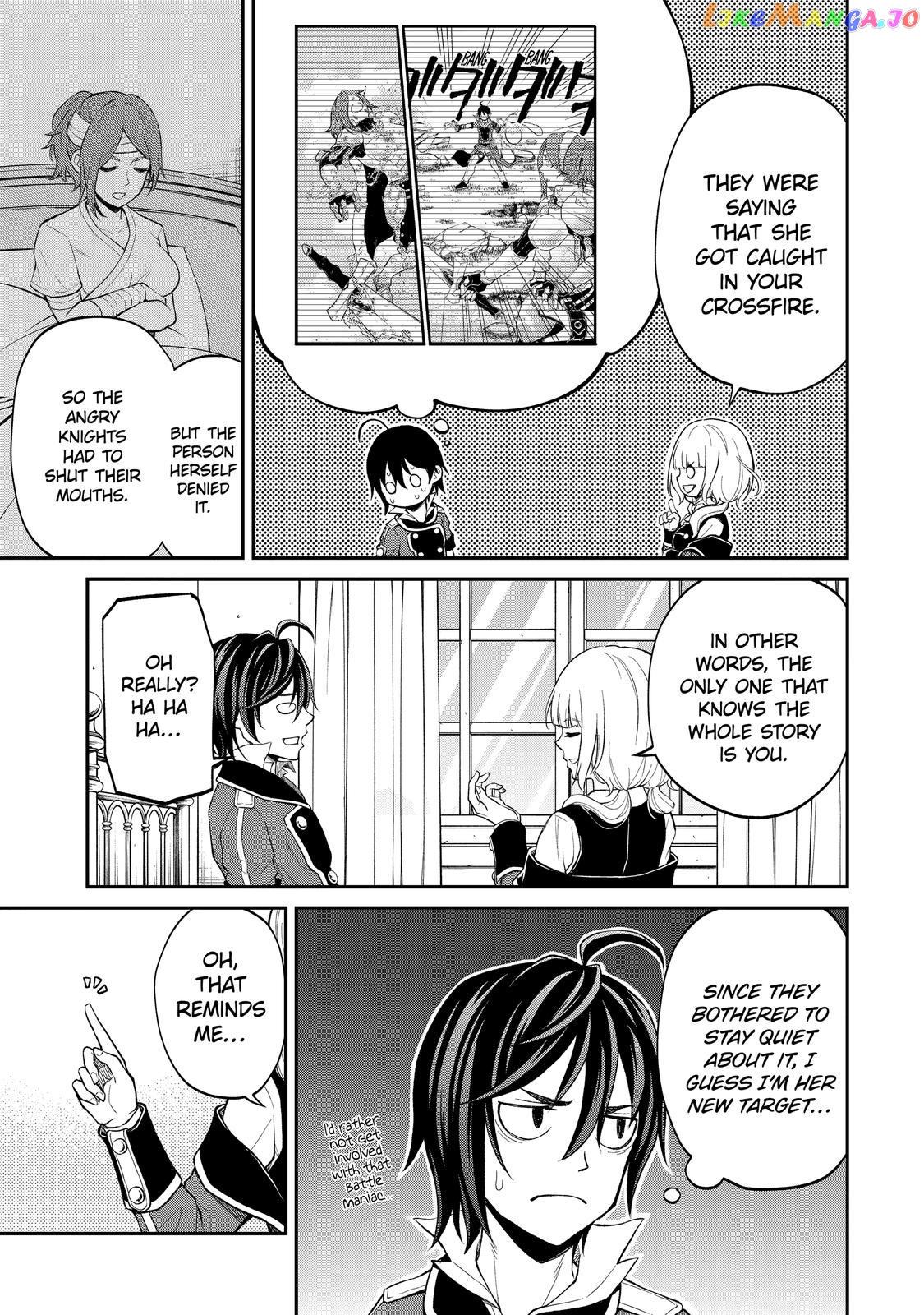 Saisoku Musou no B-kyuu Mahou Tsukai: Ippatsu Utareru Mae ni Senpatsu Uchikaesu! chapter 25 - page 21