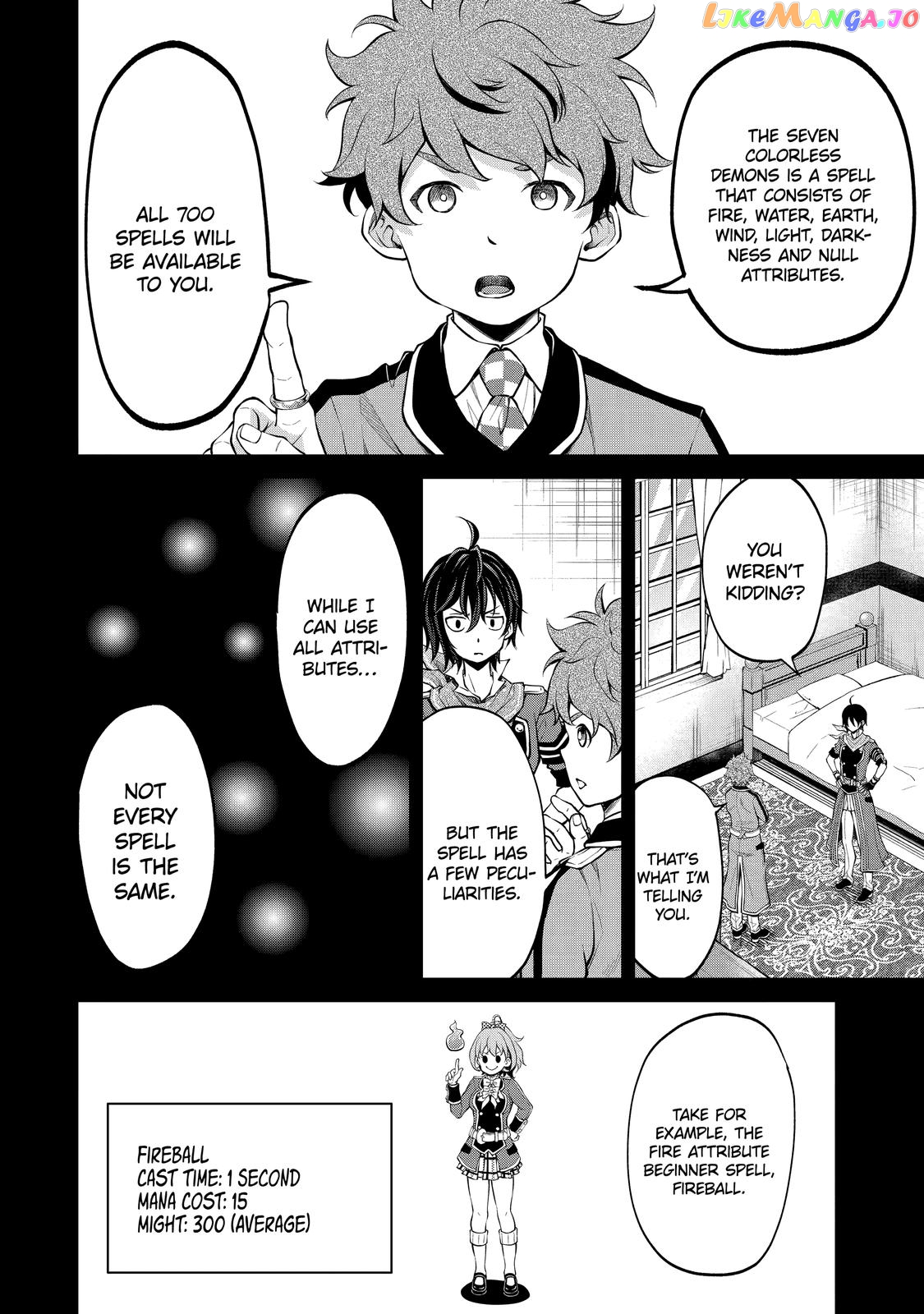 Saisoku Musou no B-kyuu Mahou Tsukai: Ippatsu Utareru Mae ni Senpatsu Uchikaesu! chapter 12 - page 10