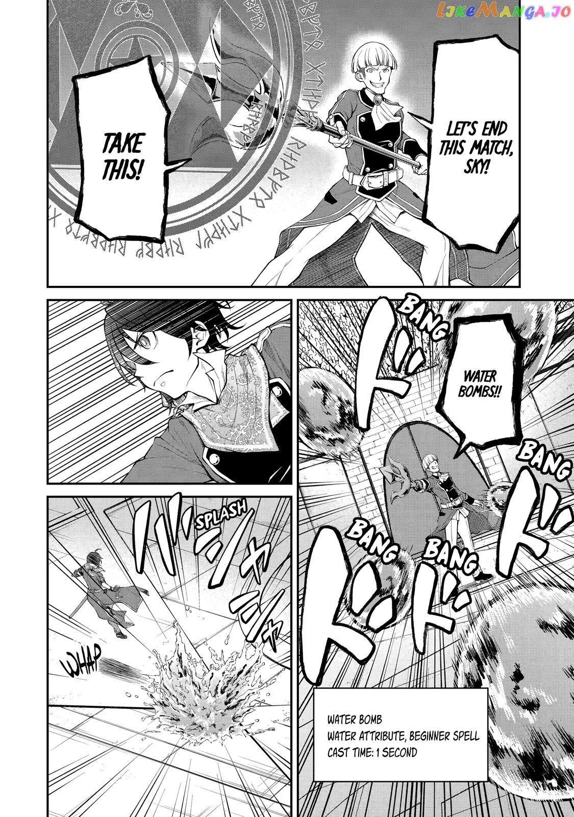 Saisoku Musou no B-kyuu Mahou Tsukai: Ippatsu Utareru Mae ni Senpatsu Uchikaesu! chapter 12 - page 18