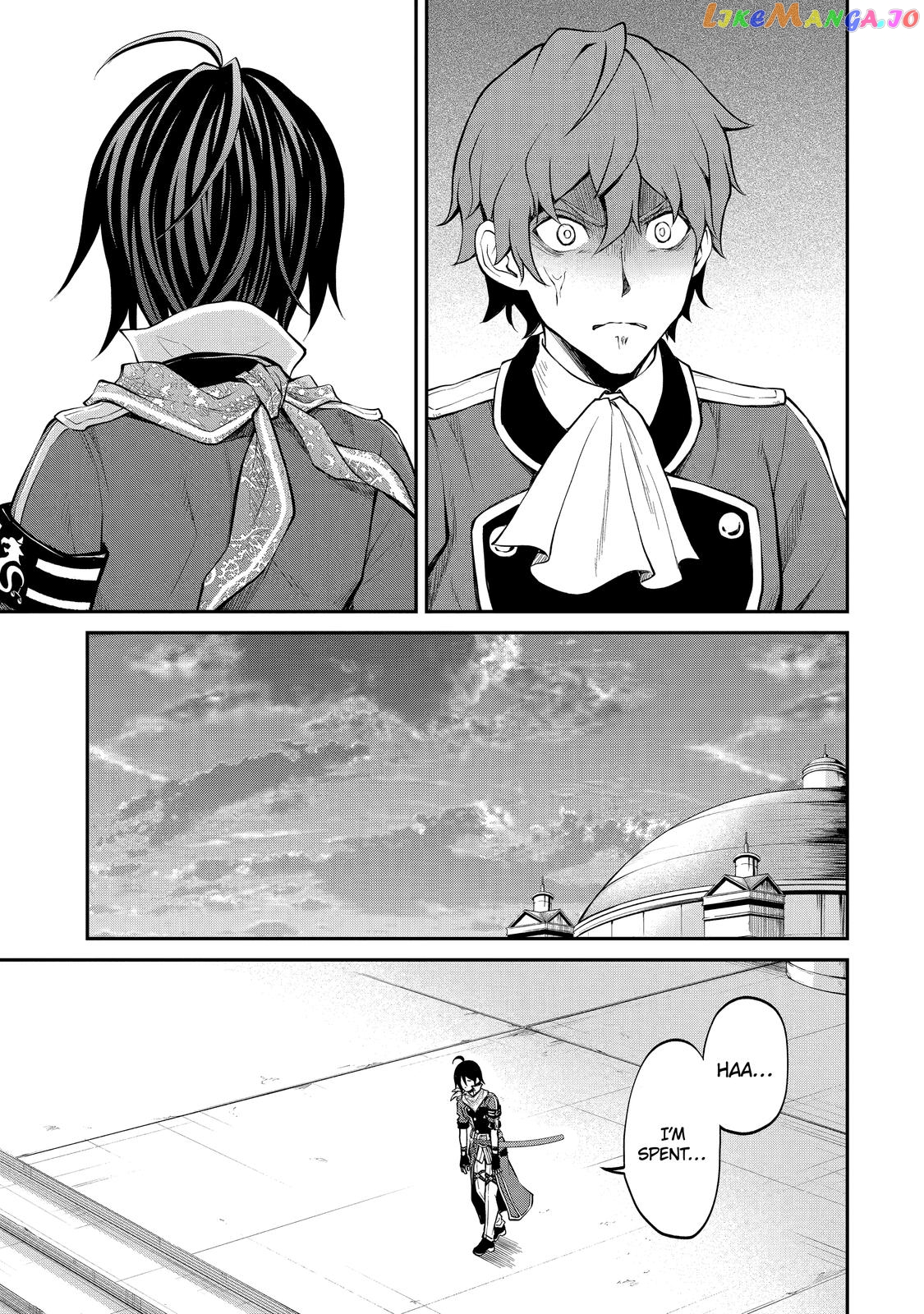 Saisoku Musou no B-kyuu Mahou Tsukai: Ippatsu Utareru Mae ni Senpatsu Uchikaesu! chapter 12 - page 36