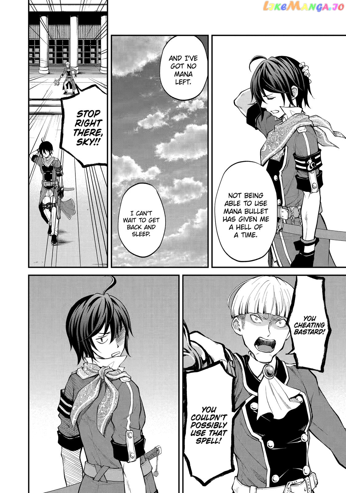 Saisoku Musou no B-kyuu Mahou Tsukai: Ippatsu Utareru Mae ni Senpatsu Uchikaesu! chapter 12 - page 37