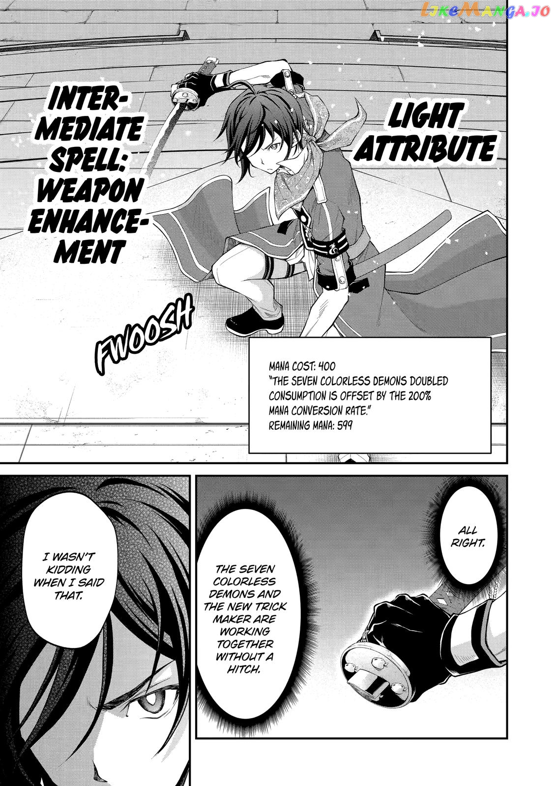 Saisoku Musou no B-kyuu Mahou Tsukai: Ippatsu Utareru Mae ni Senpatsu Uchikaesu! chapter 12 - page 9