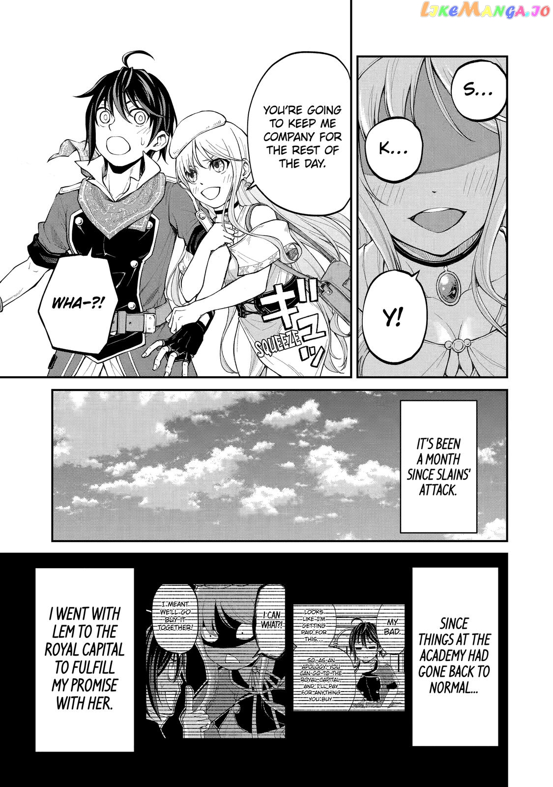Saisoku Musou no B-kyuu Mahou Tsukai: Ippatsu Utareru Mae ni Senpatsu Uchikaesu! chapter 26 [end] - page 1