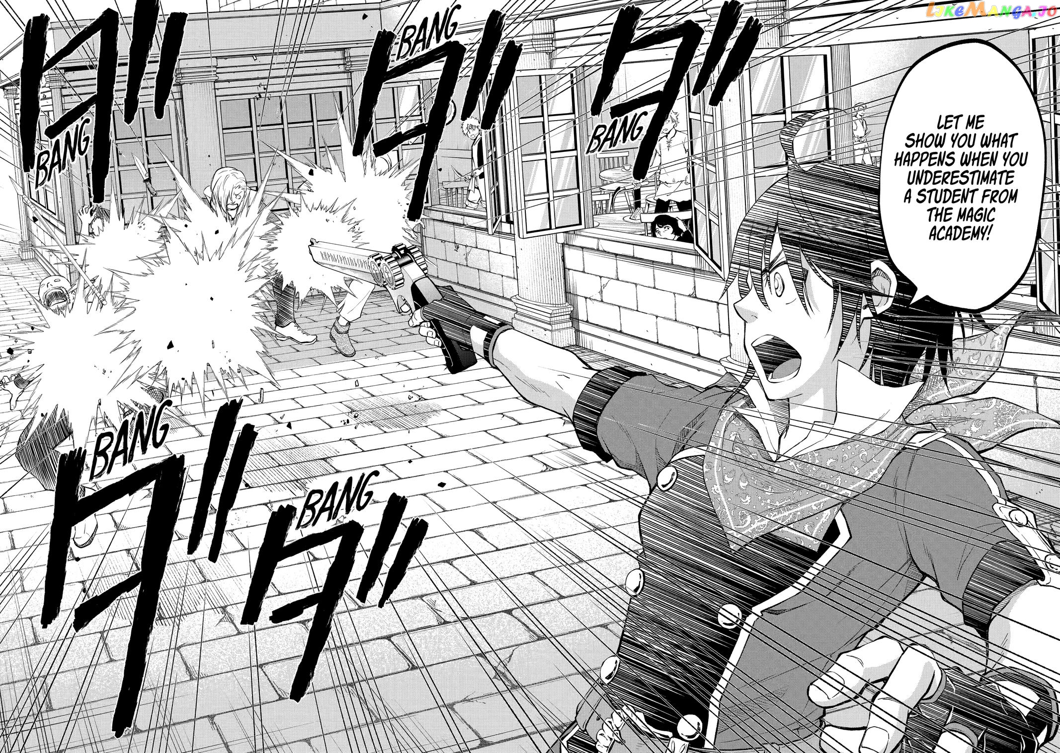 Saisoku Musou no B-kyuu Mahou Tsukai: Ippatsu Utareru Mae ni Senpatsu Uchikaesu! chapter 26 [end] - page 28