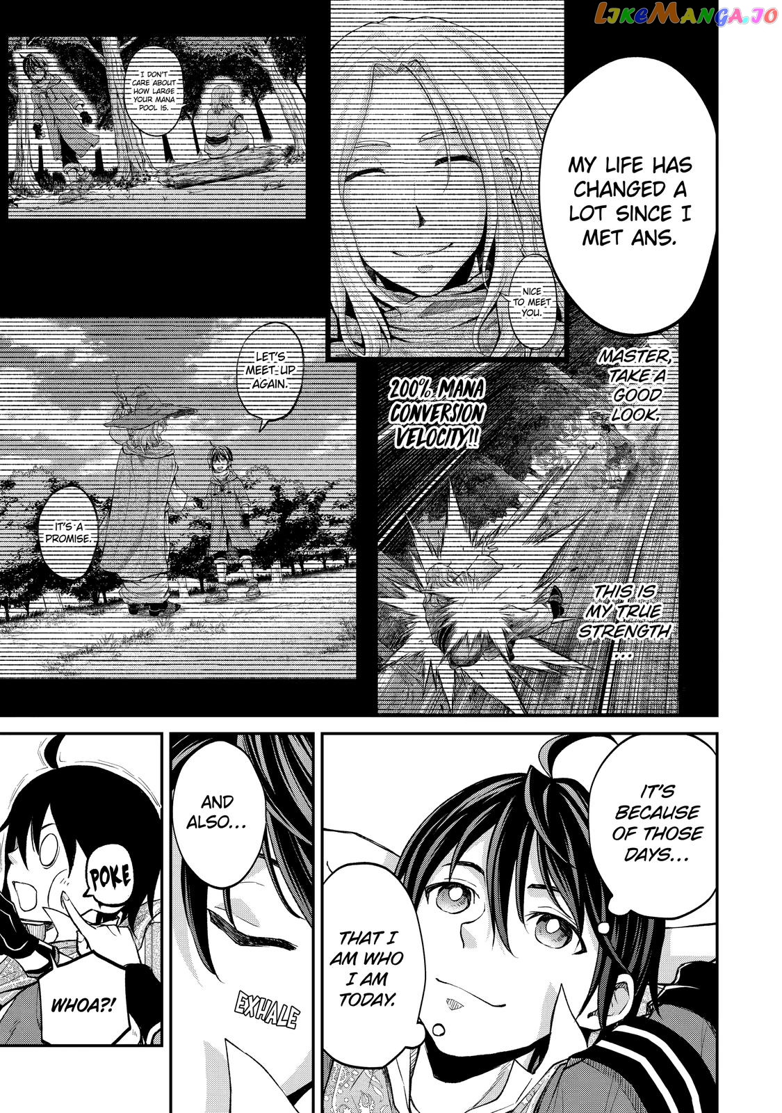 Saisoku Musou no B-kyuu Mahou Tsukai: Ippatsu Utareru Mae ni Senpatsu Uchikaesu! chapter 26 [end] - page 36