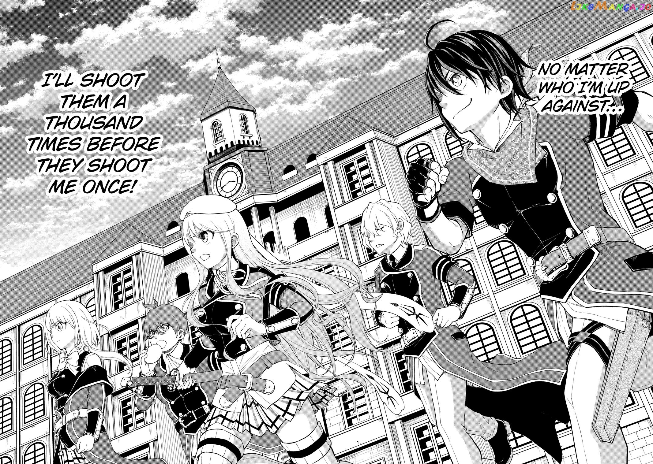 Saisoku Musou no B-kyuu Mahou Tsukai: Ippatsu Utareru Mae ni Senpatsu Uchikaesu! chapter 26 [end] - page 43