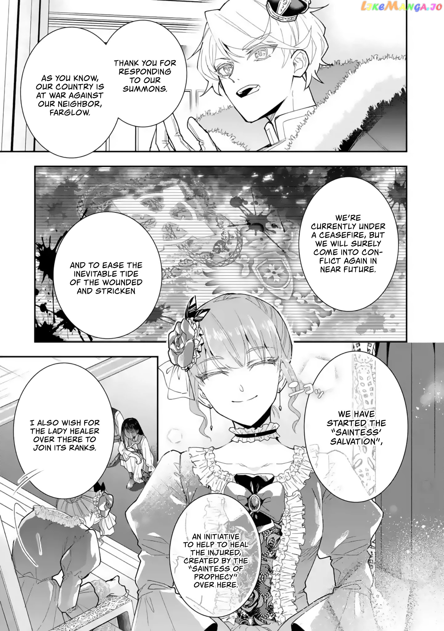 I Was Summoned to Be a Saint, but Was Robbed of the Position chapter 5.1 - page 16