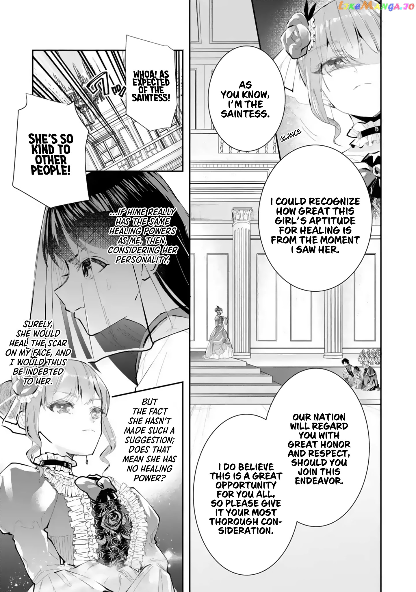 I Was Summoned to Be a Saint, but Was Robbed of the Position chapter 5.1 - page 18