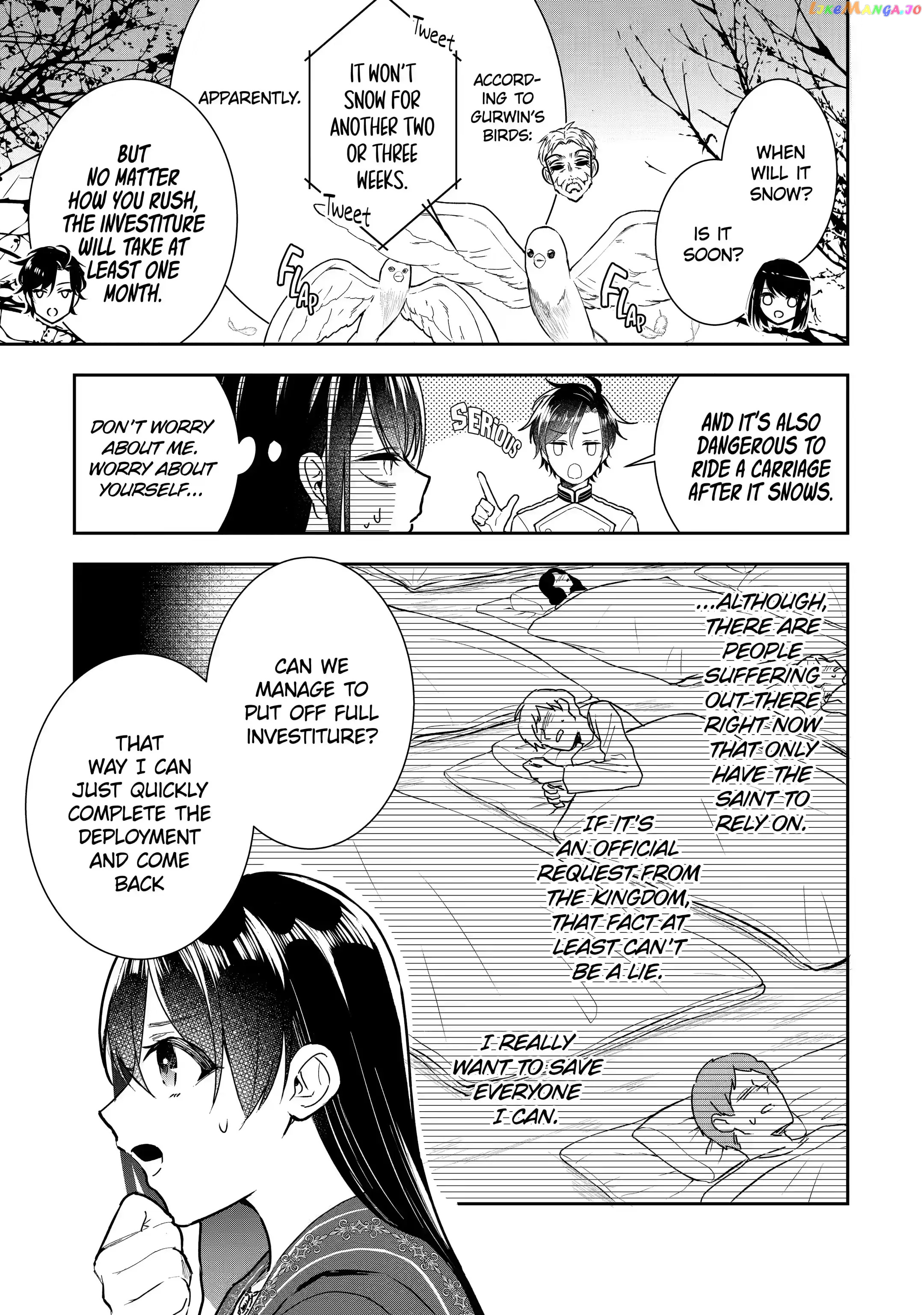 I Was Summoned to Be a Saint, but Was Robbed of the Position chapter 14.1 - page 5