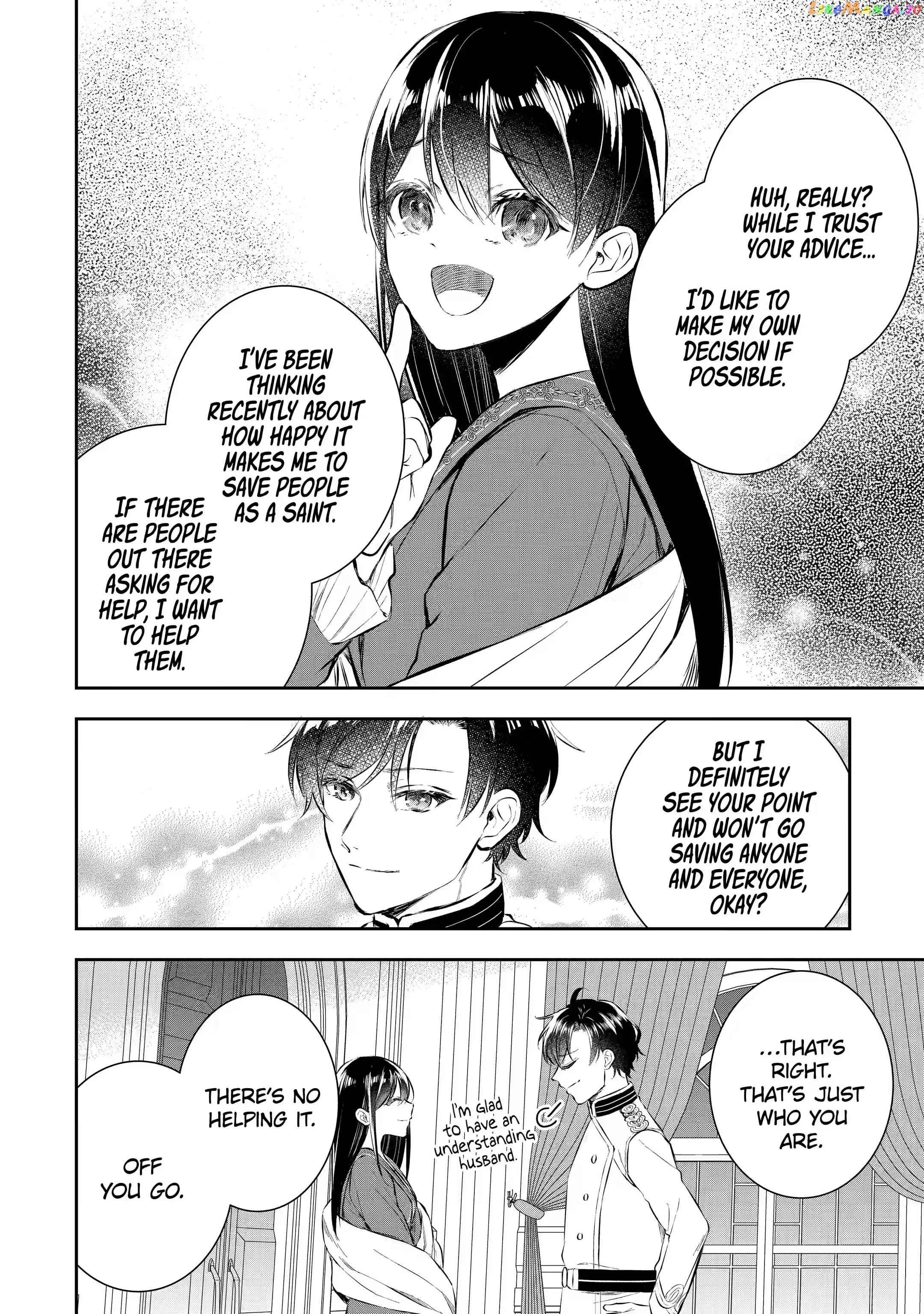 I Was Summoned to Be a Saint, but Was Robbed of the Position chapter 14.1 - page 8