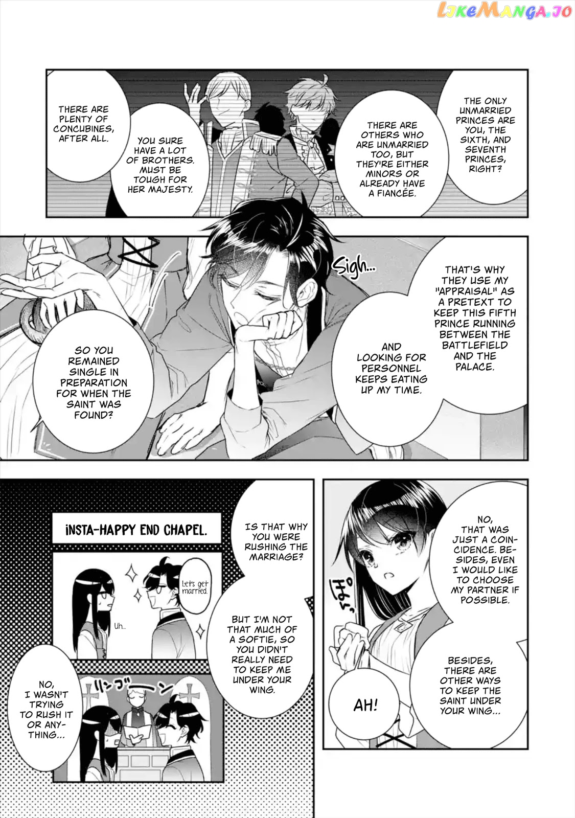 I Was Summoned to Be a Saint, but Was Robbed of the Position chapter 8 - page 16