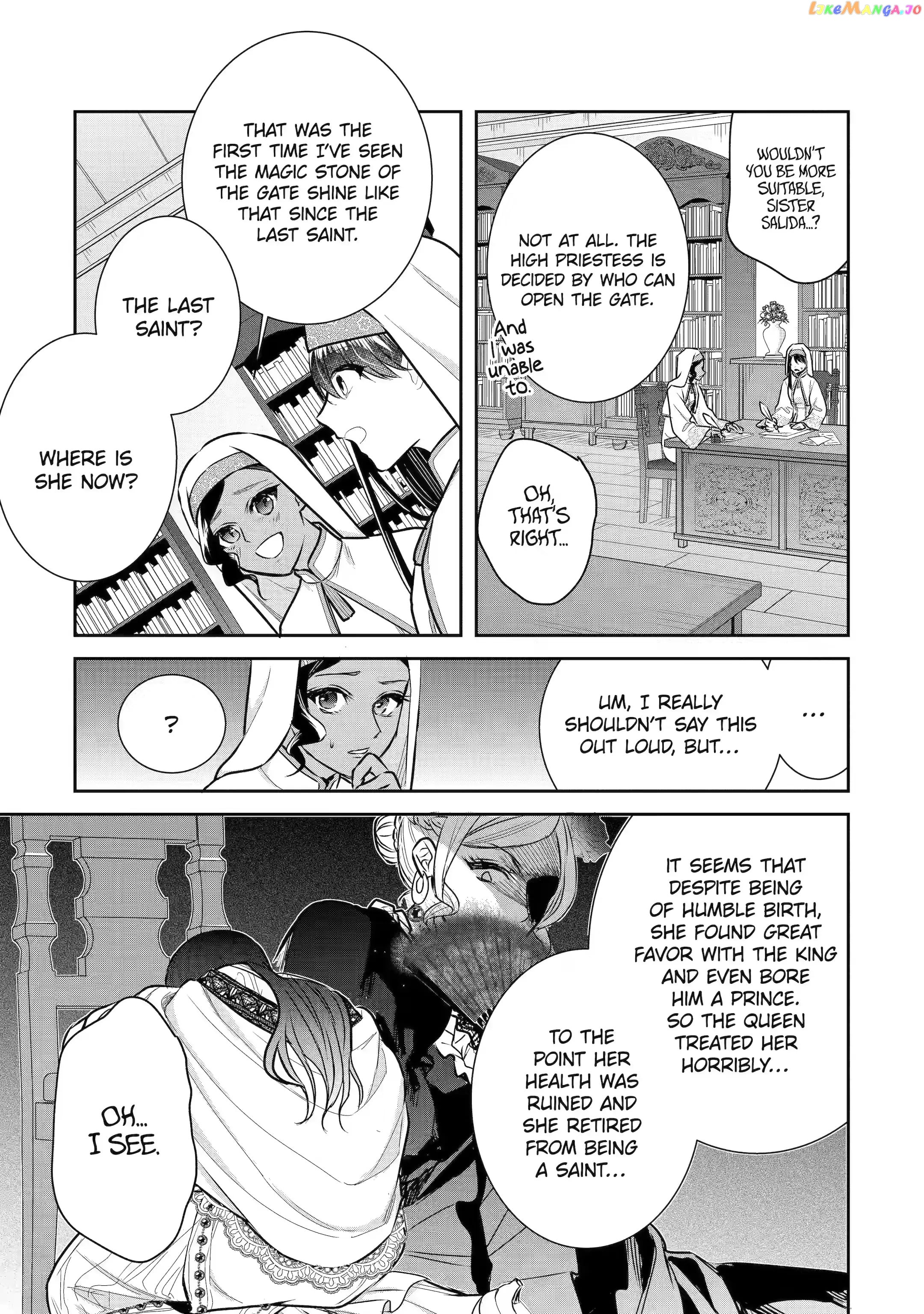 I Was Summoned to Be a Saint, but Was Robbed of the Position chapter 22.1 - page 3