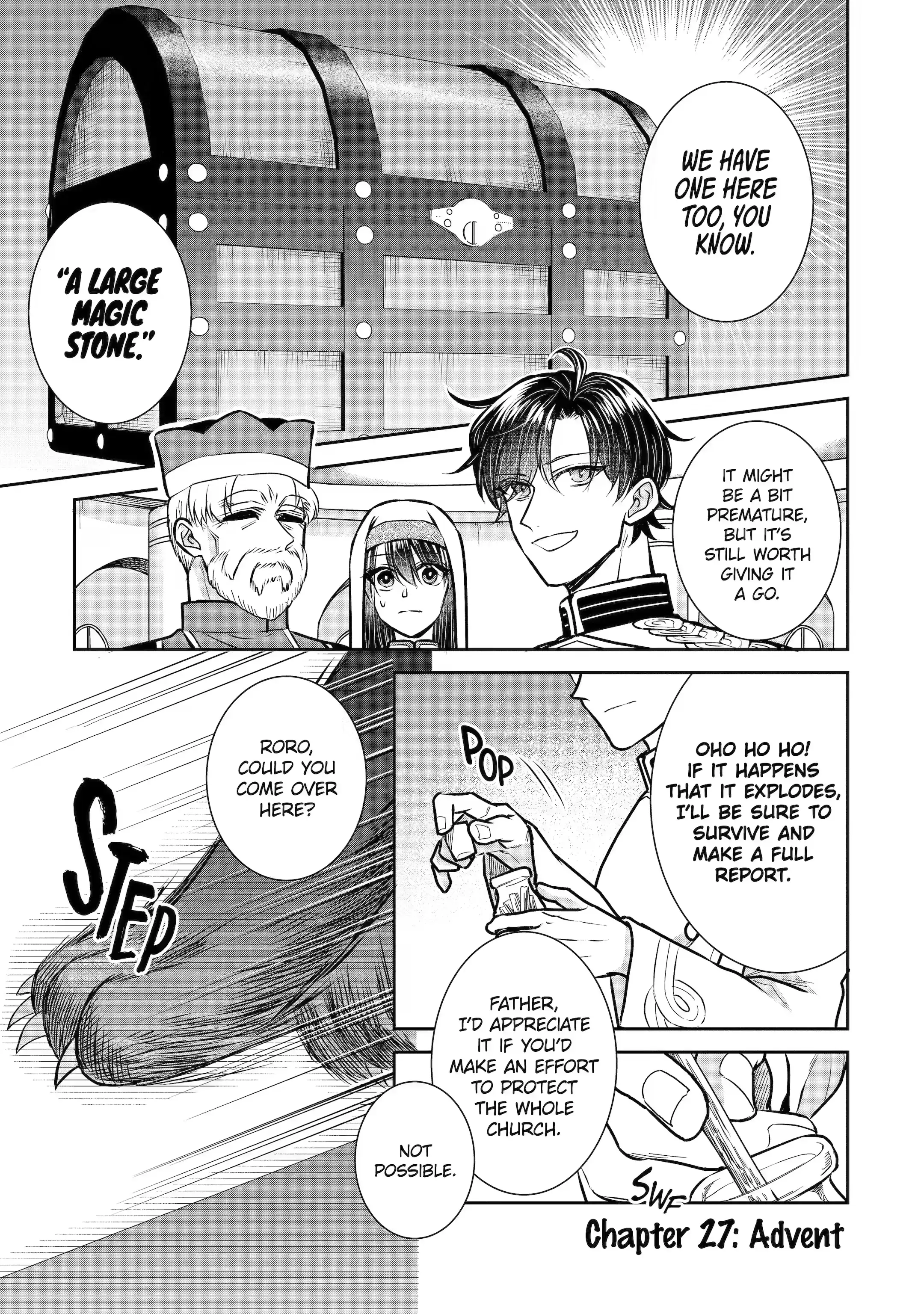 I Was Summoned to Be a Saint, but Was Robbed of the Position chapter 27.1 - page 1