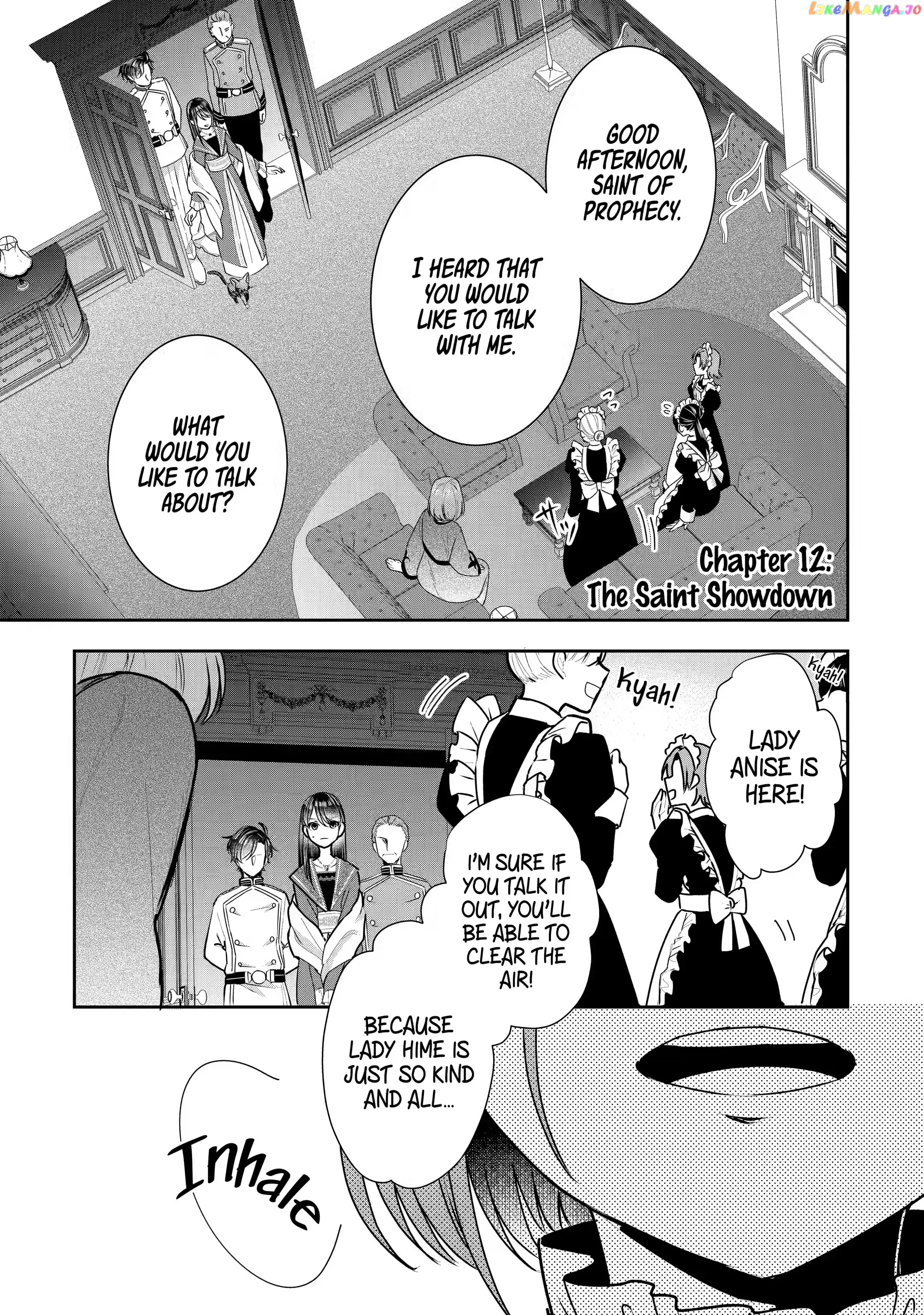 I Was Summoned to Be a Saint, but Was Robbed of the Position chapter 12.1 - page 1