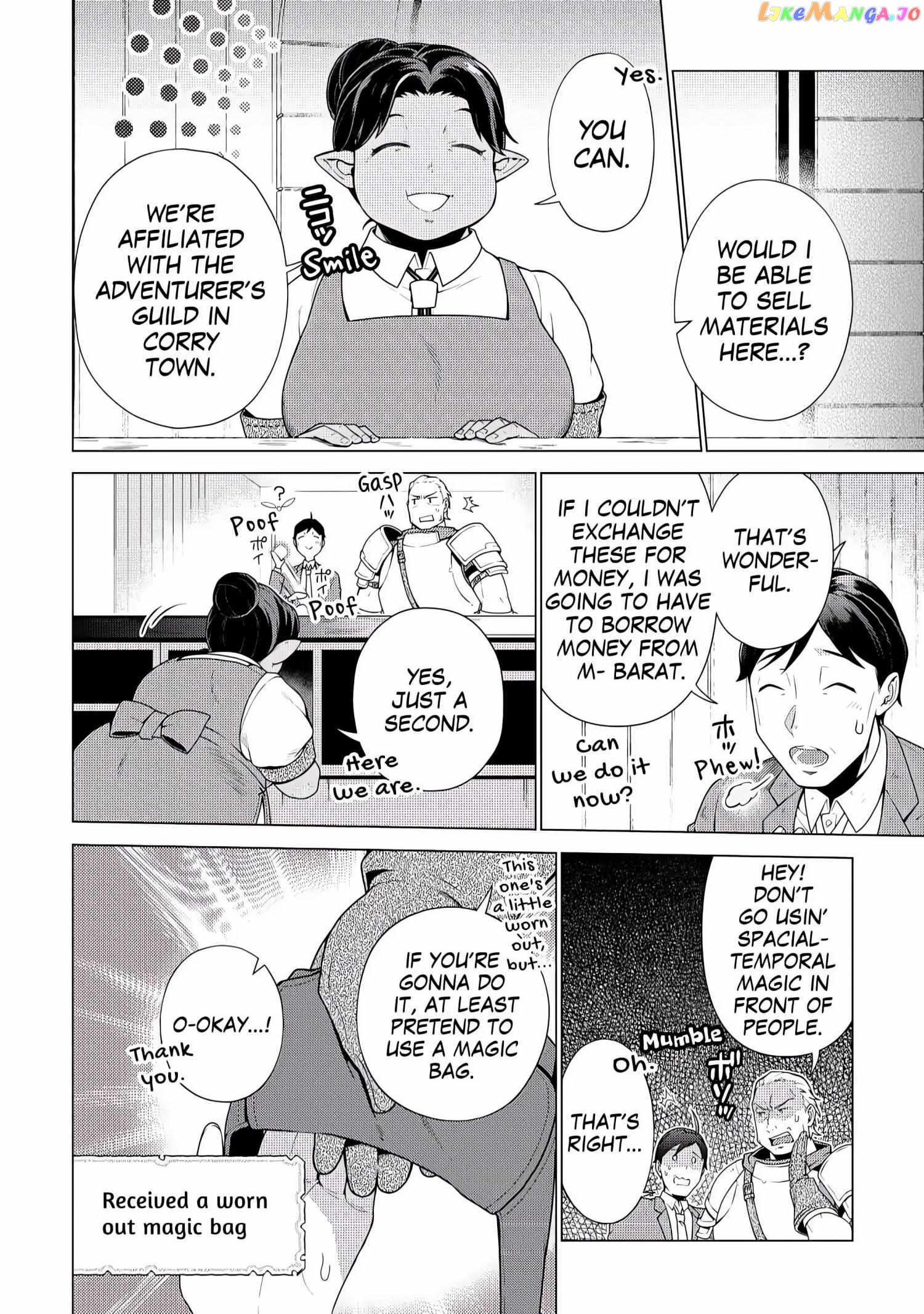 The Salaryman Traveling Another World At His Own Pace chapter 6 - page 12