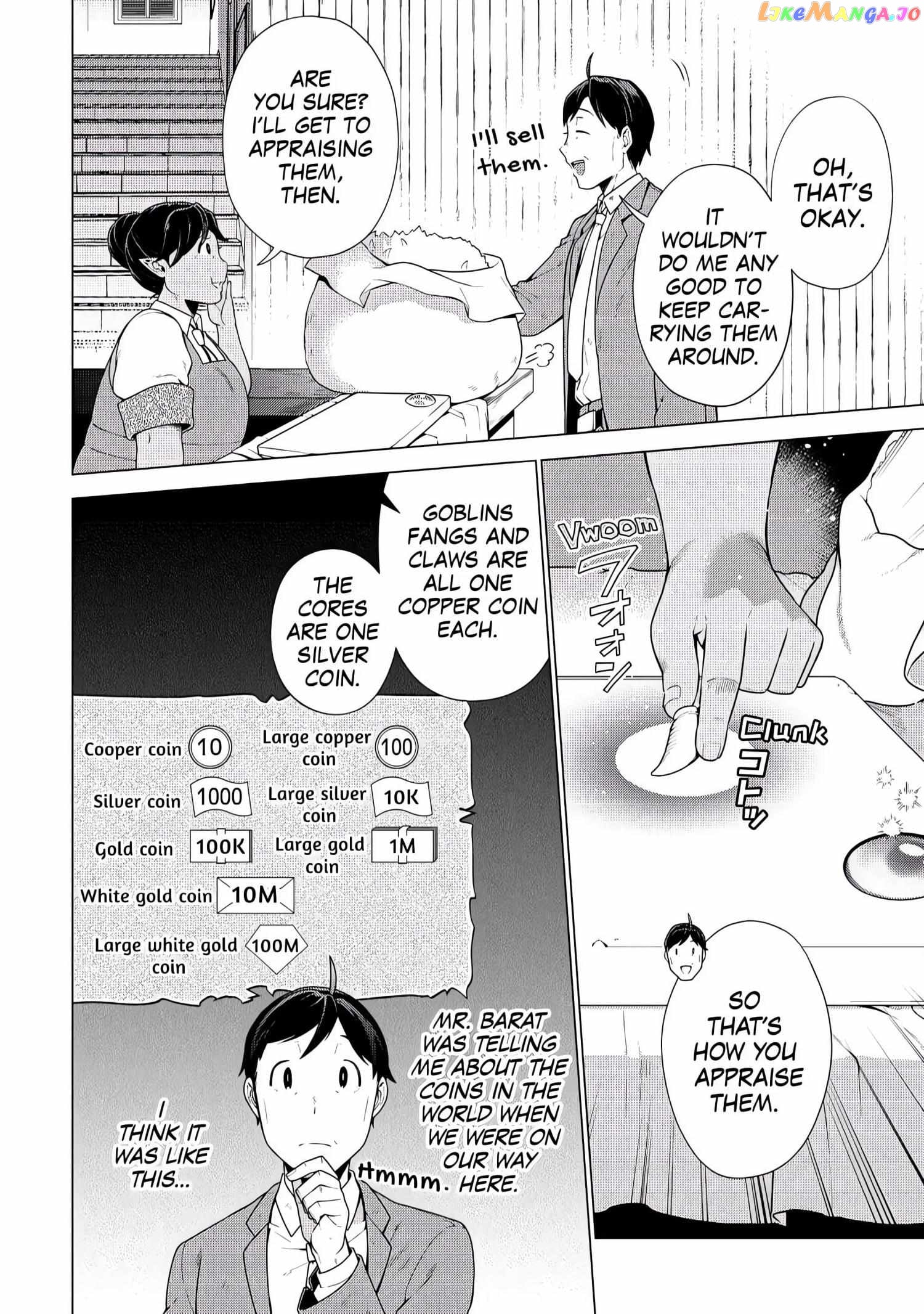 The Salaryman Traveling Another World At His Own Pace chapter 6 - page 14
