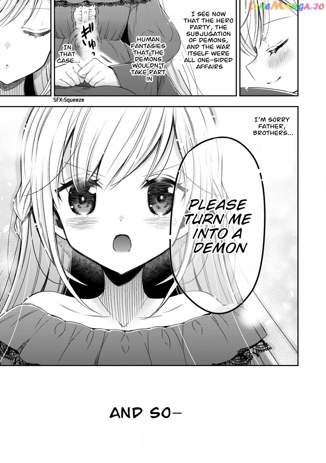 Youjo Musou: Nakama ni Uragirareta Shoukanshi, Mazoku no Oujo ni Natte "Eirei Shoukan" de Dekiai Slow Life wo Okuru chapter 1 - page 45