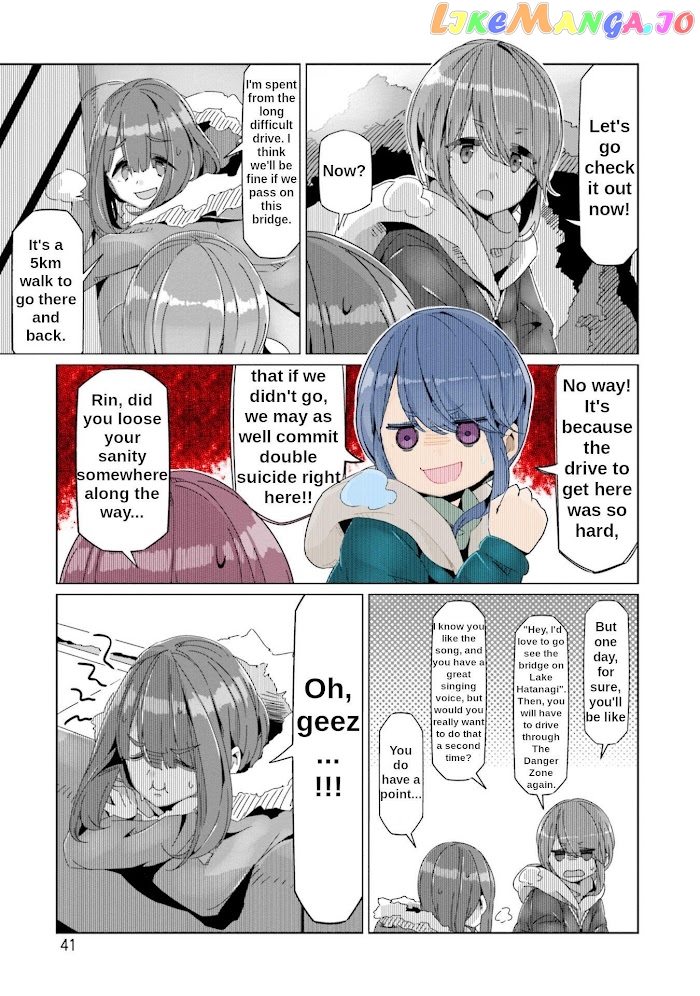 Yurucamp - Manga chapter 59 - page 14