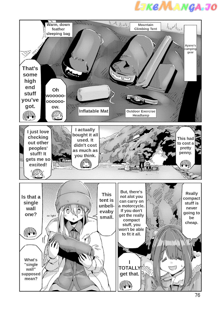 Yurucamp - Manga chapter 60 - page 22