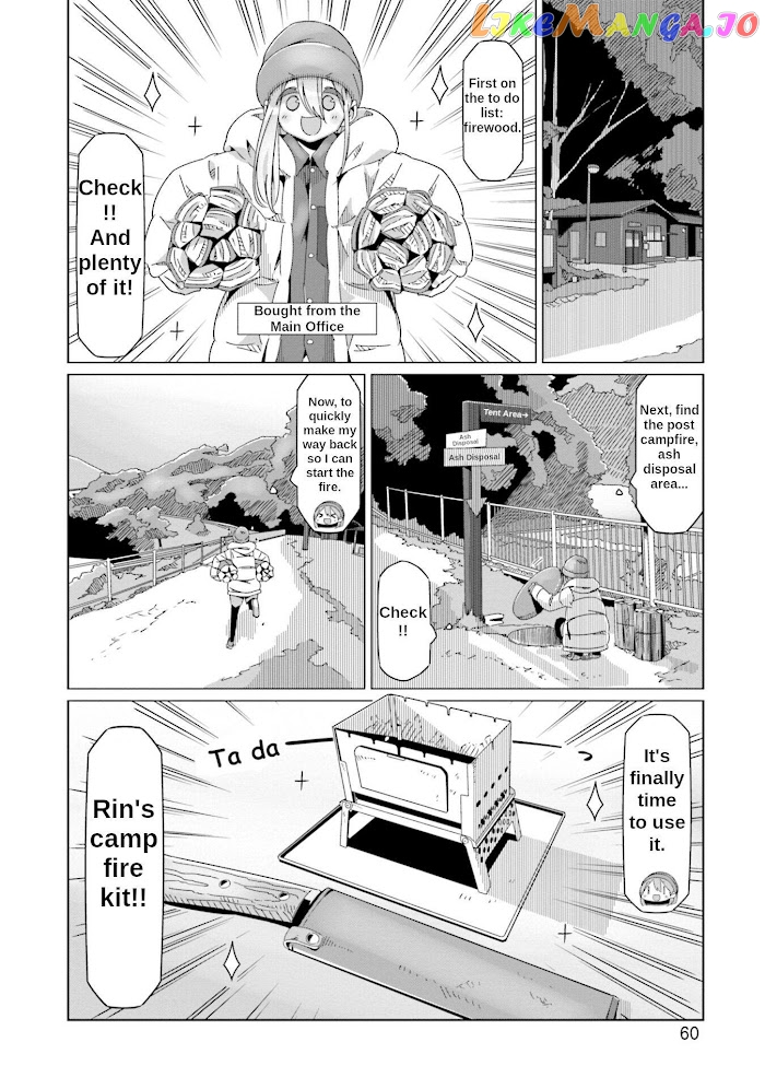 Yurucamp - Manga chapter 60 - page 6