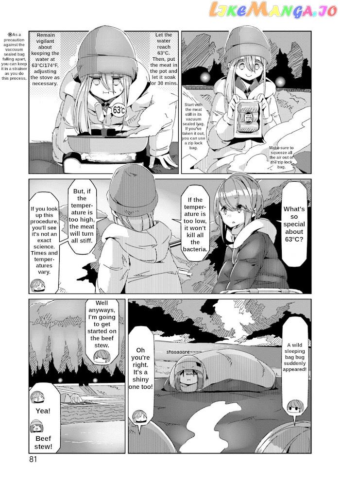 Yurucamp - Manga chapter 61 - page 1