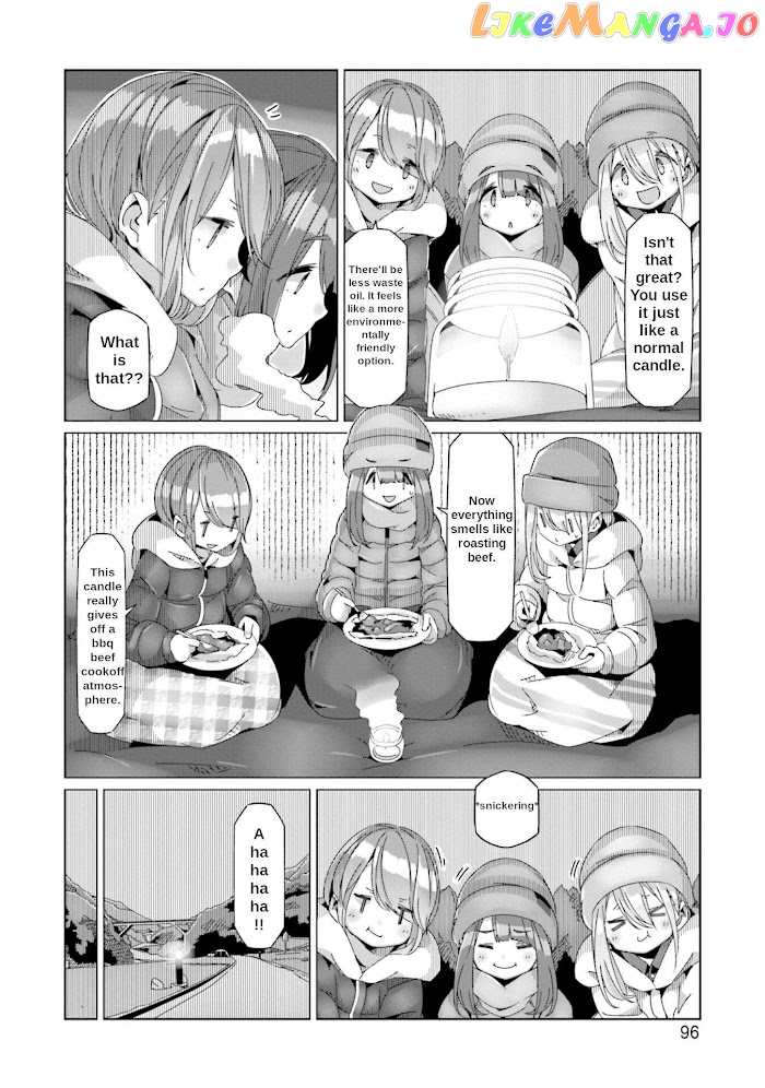 Yurucamp - Manga chapter 61 - page 17