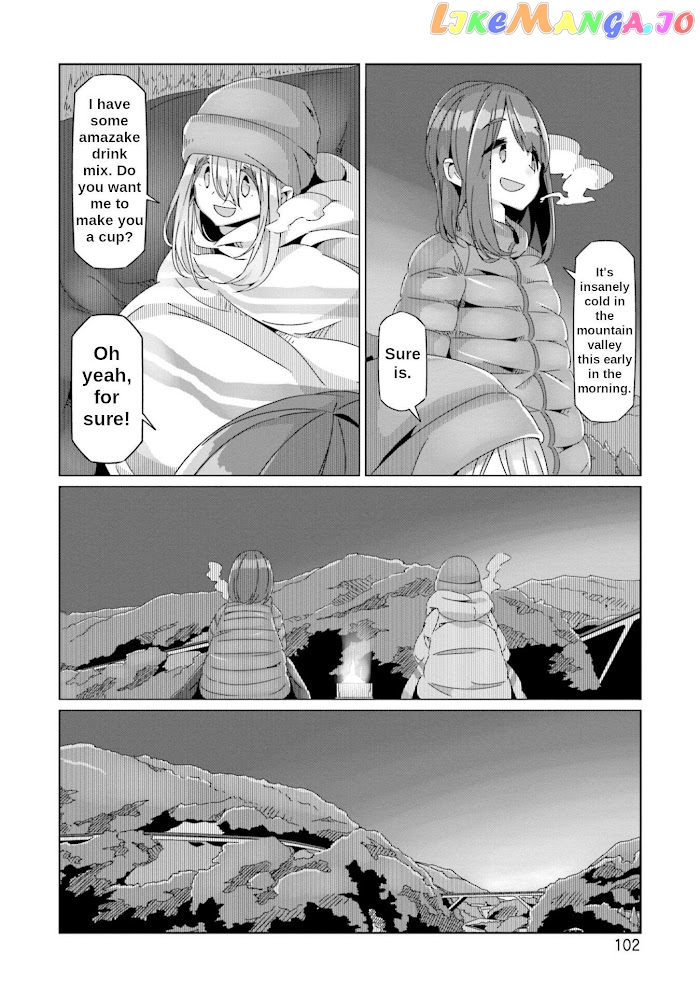 Yurucamp - Manga chapter 61 - page 23