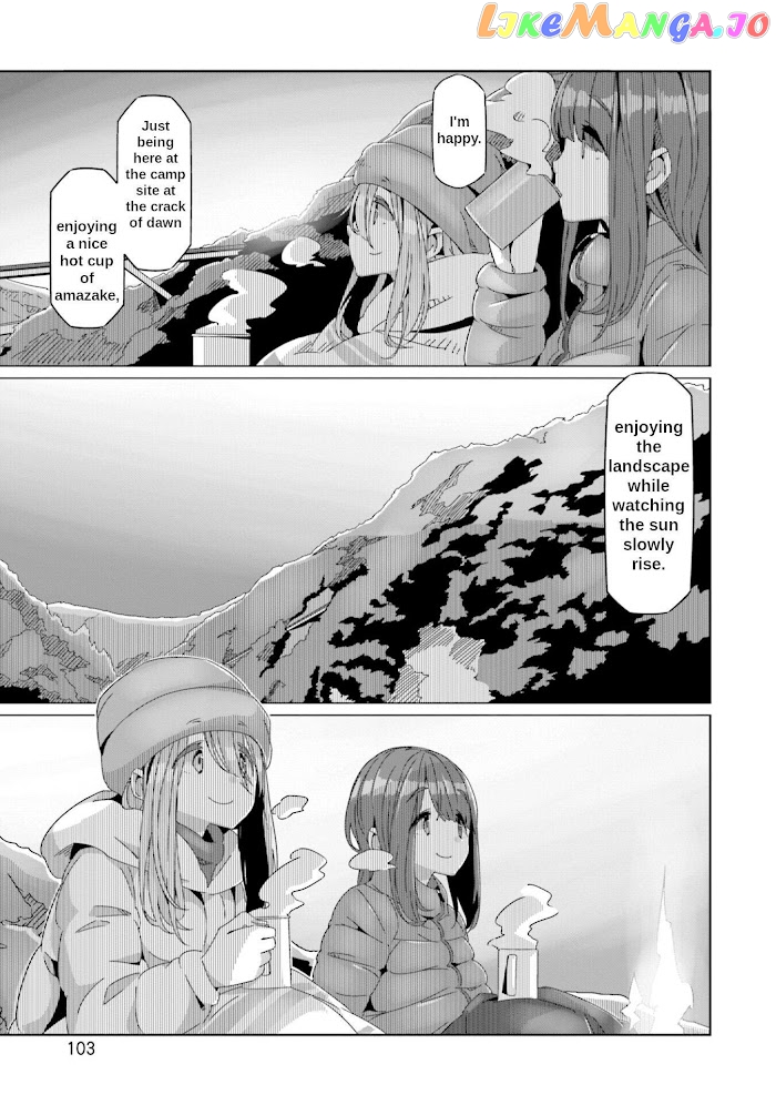 Yurucamp - Manga chapter 61 - page 24