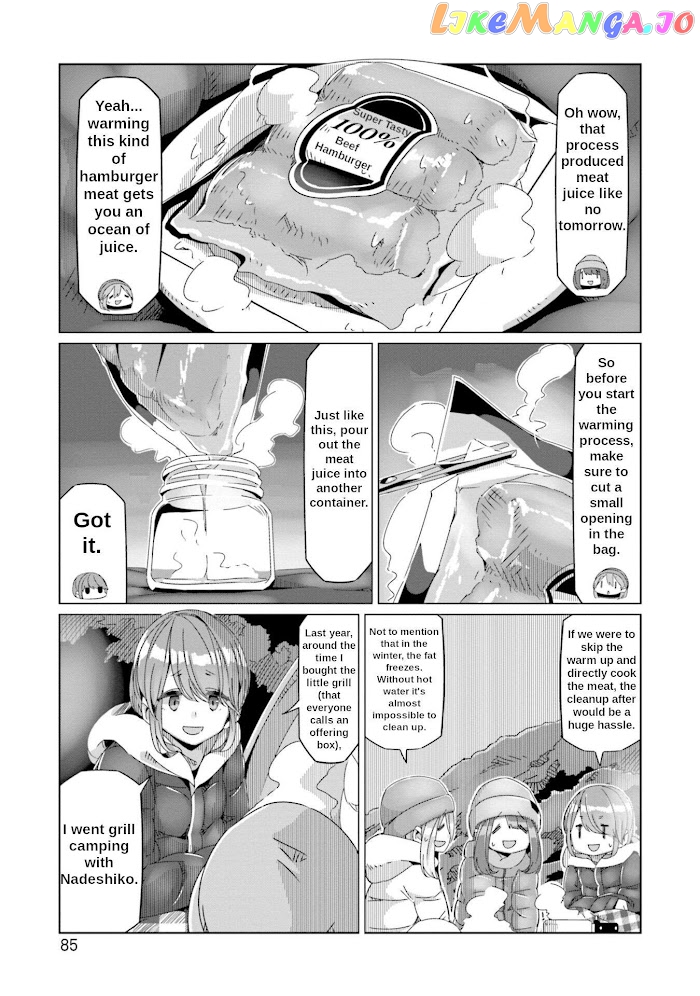 Yurucamp - Manga chapter 61 - page 6