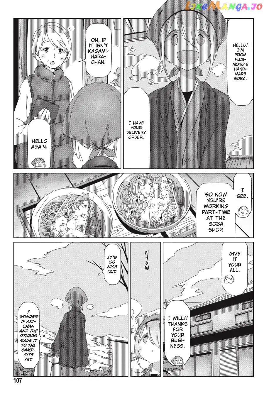 Yurucamp - Manga chapter 33 - page 1