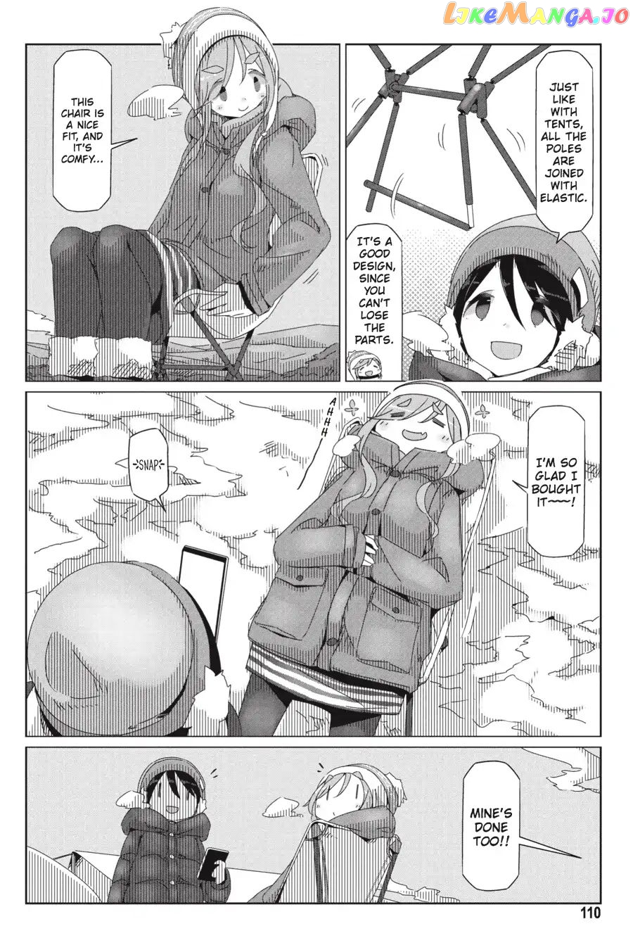 Yurucamp - Manga chapter 33 - page 4