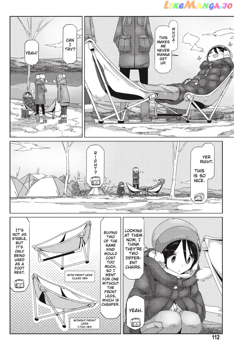 Yurucamp - Manga chapter 33 - page 6