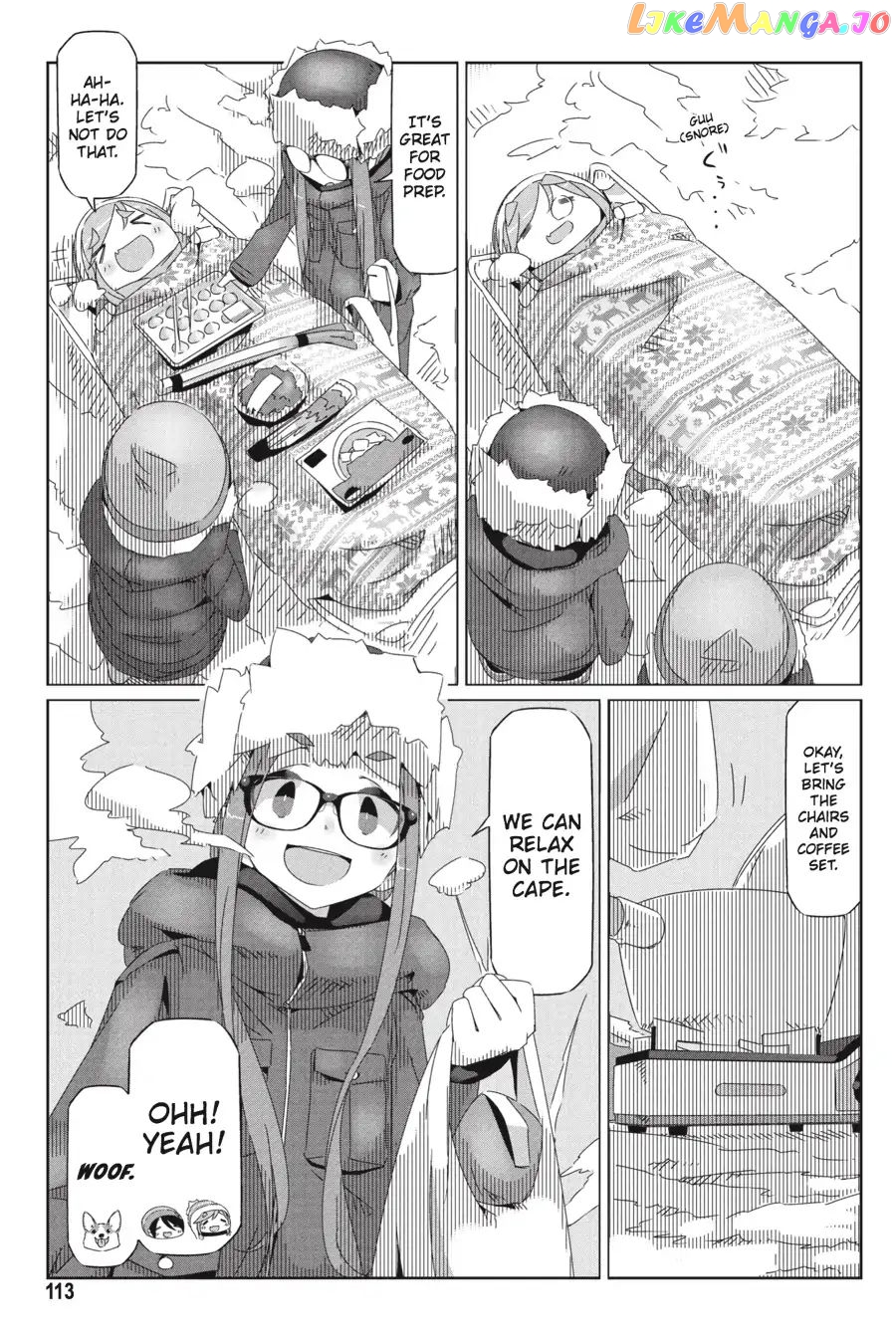 Yurucamp - Manga chapter 33 - page 7