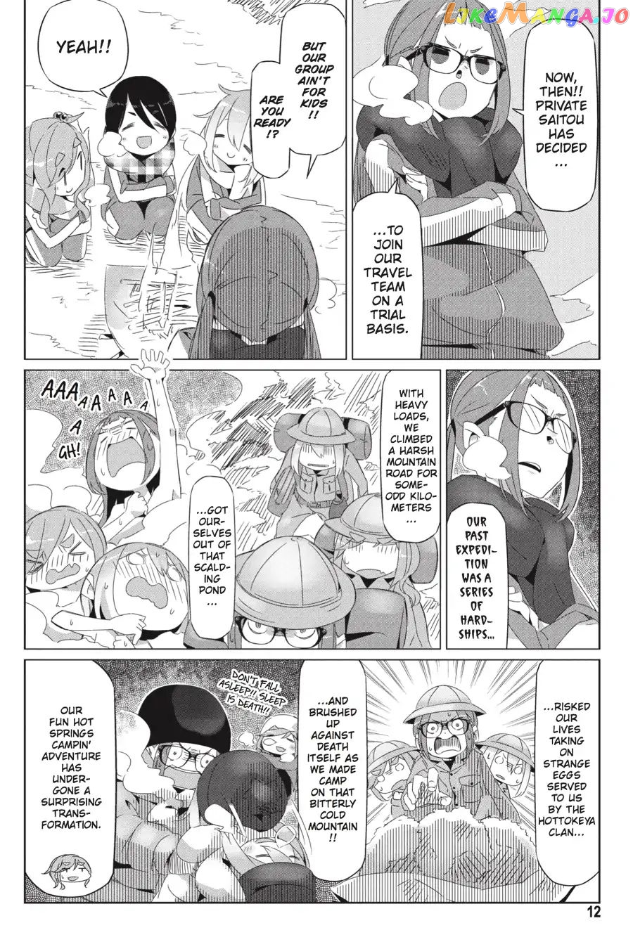 Yurucamp - Manga chapter 19 - page 13