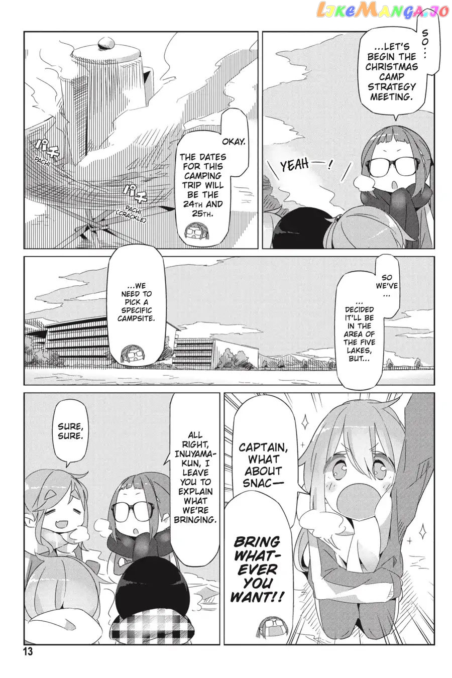 Yurucamp - Manga chapter 19 - page 14