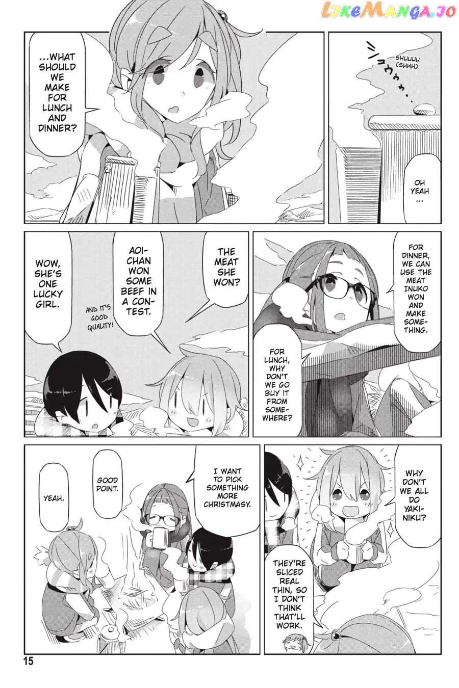 Yurucamp - Manga chapter 19 - page 16
