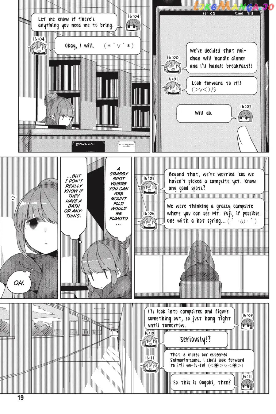 Yurucamp - Manga chapter 19 - page 20