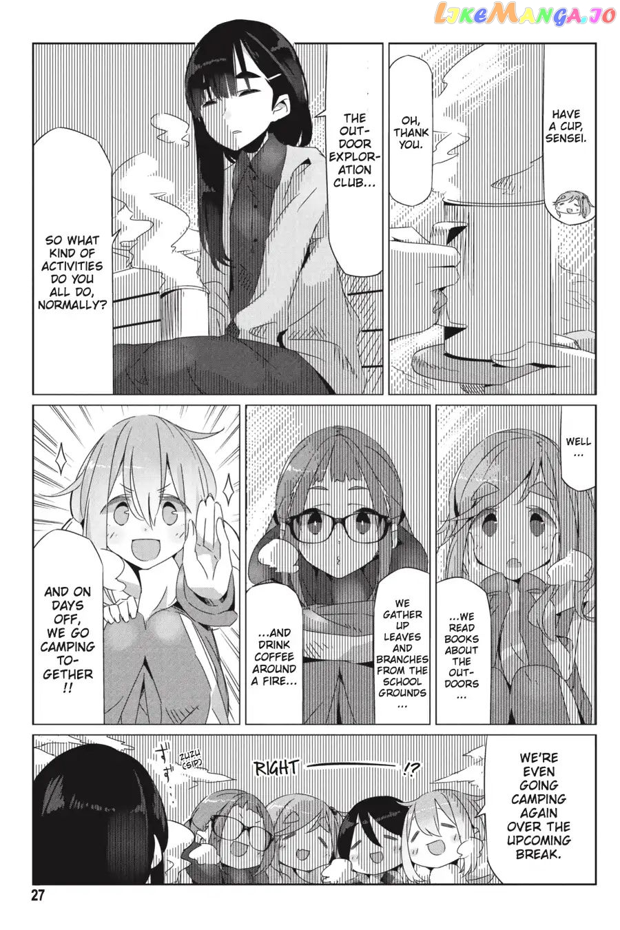 Yurucamp - Manga chapter 19 - page 28