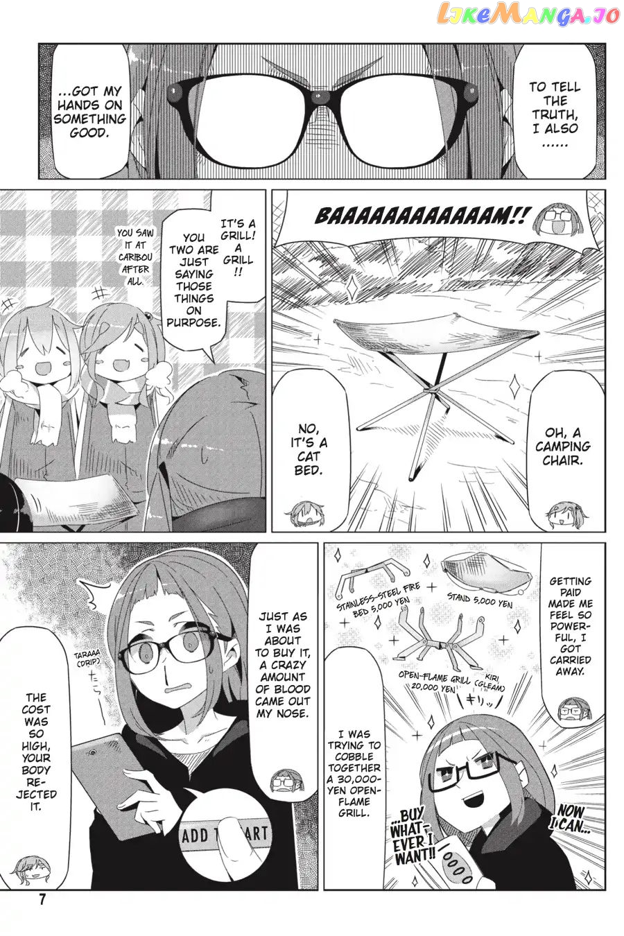 Yurucamp - Manga chapter 19 - page 8