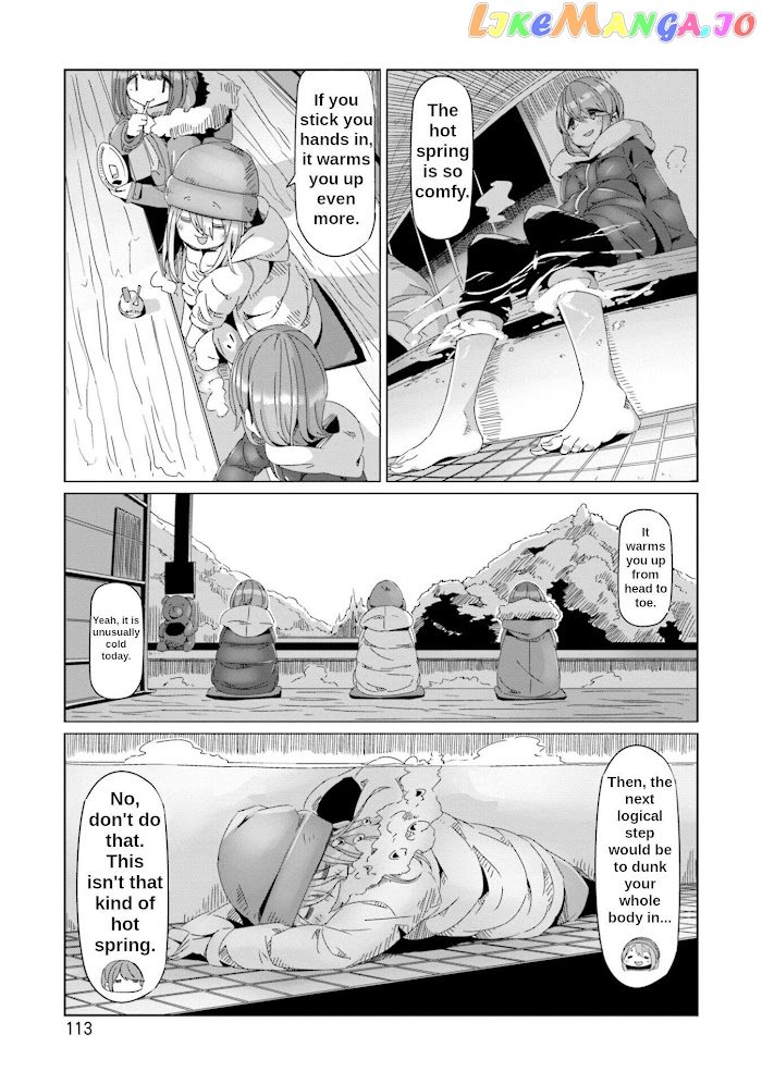 Yurucamp - Manga chapter 62 - page 8